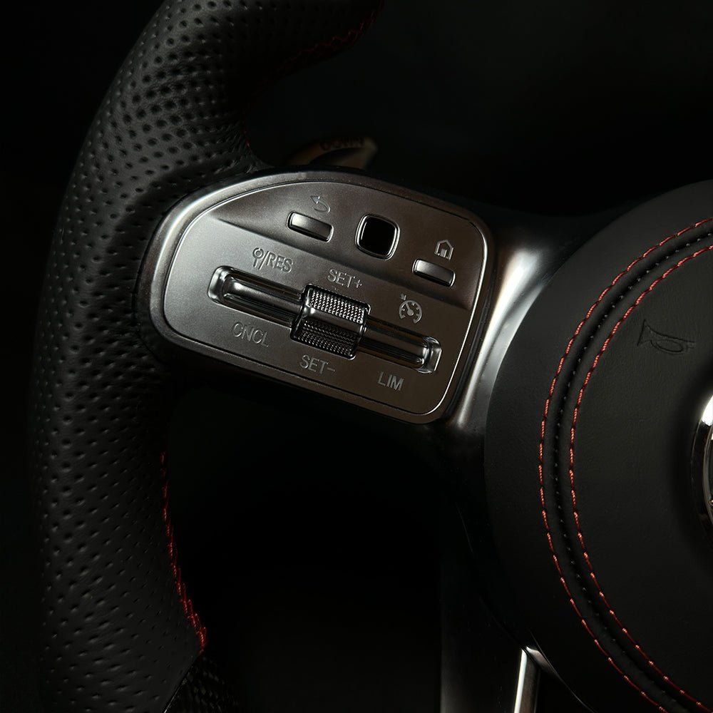 AMG Lenkrad Carbon Chrom inkl. Airbag passend für Mercedes - BFAN - BEFASTANDNOBLE