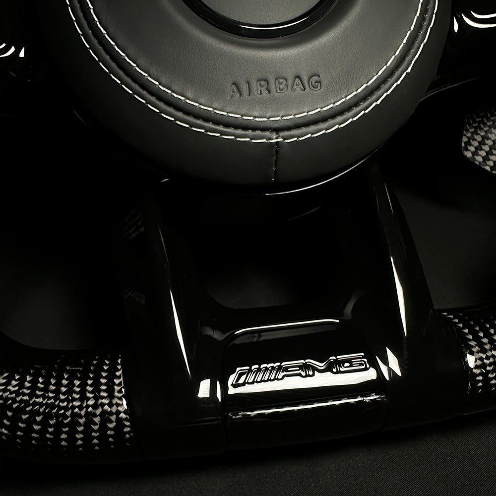 AMG Lenkrad Carbon Schwarz inkl. Airbag passend für Mercedes - BFAN - BEFASTANDNOBLE