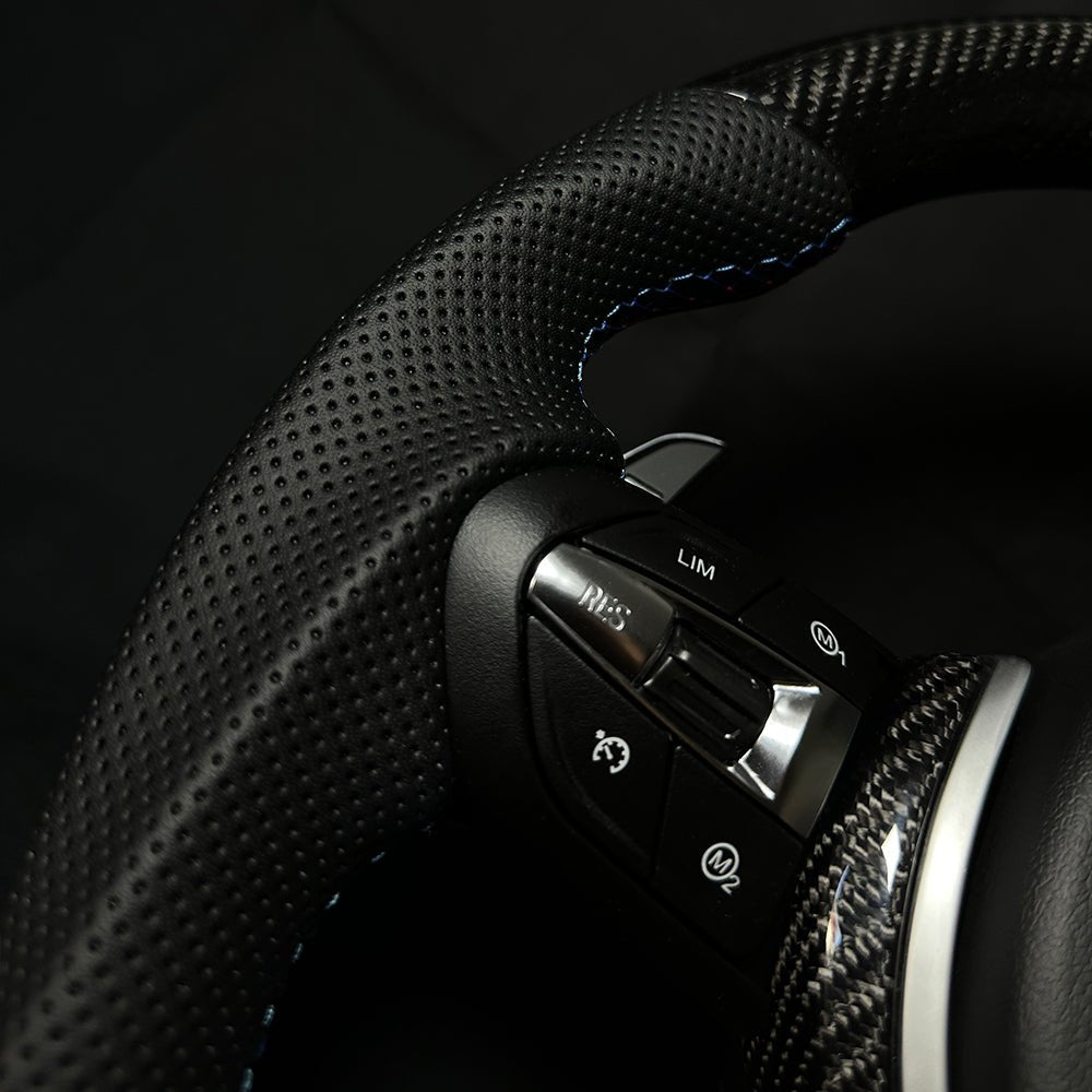 M Lenkrad Carbon Leder inkl. Airbag passend für BMW - BFAN - BEFASTANDNOBLE