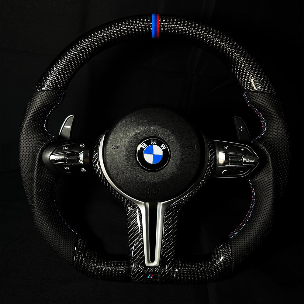 M Lenkrad Carbon Leder inkl. Airbag passend für BMW - BFAN - BEFASTANDNOBLE